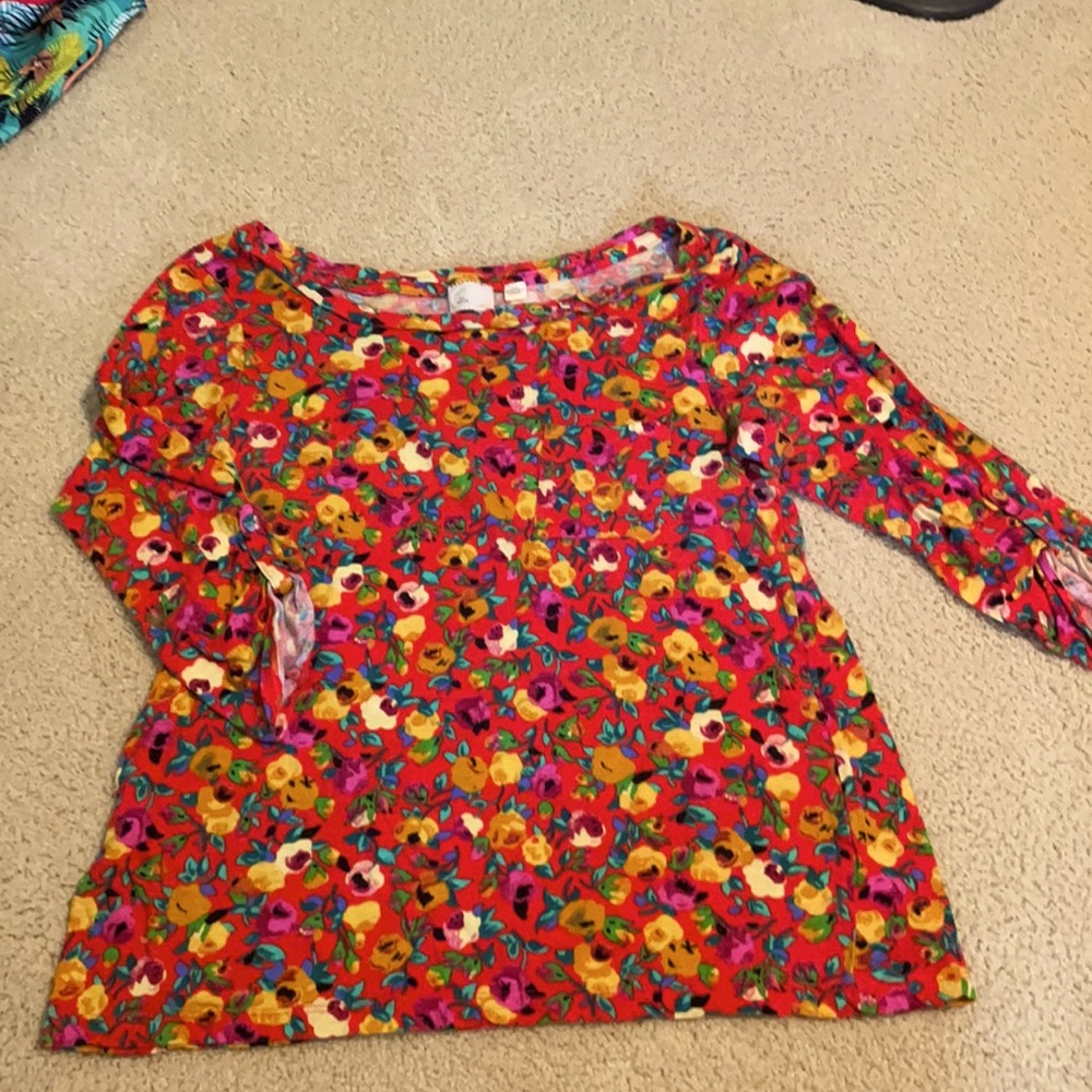 Anthropologie floral top